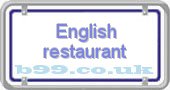 b99.co.uk english-restaurant